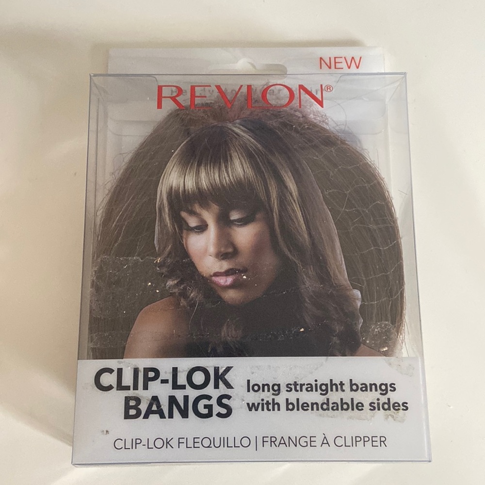 Revlon Clip-Lok Bangs NIB